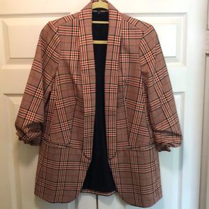Express Printed Blazer